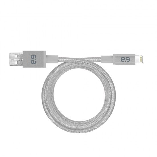 10ft Braided USB-A to Lightning Cable - Space Gray