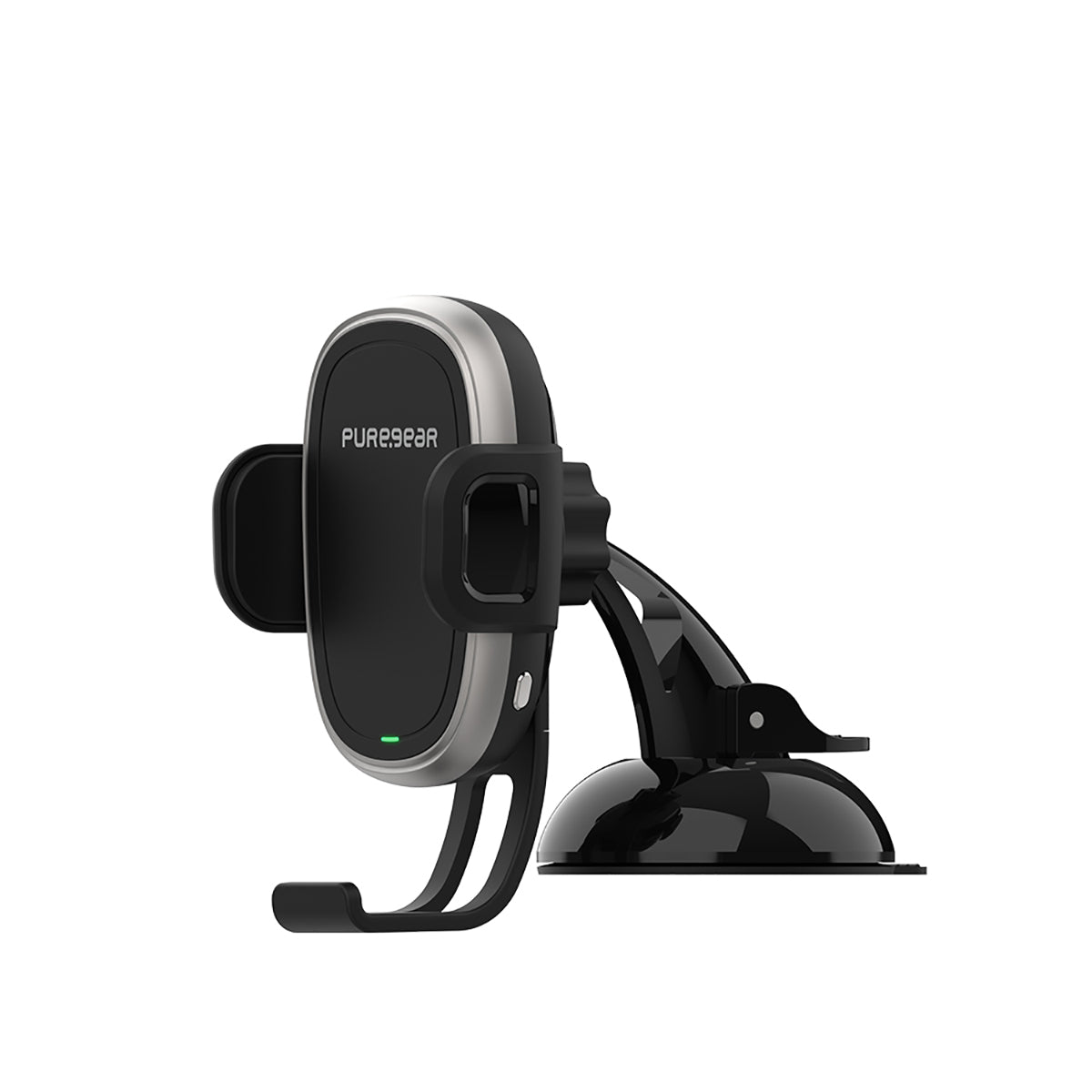 AutoGrip Wireless Car Charger Dash Mount - Black