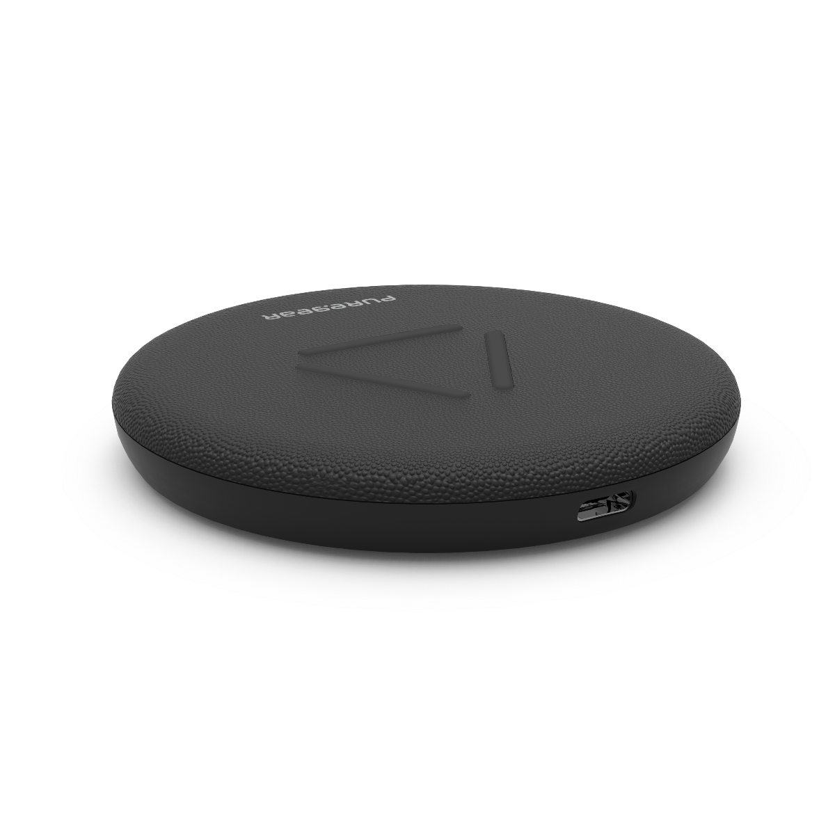 7.5W/10W Fast Wireless Charging Pad (Includes Wall Adapter) - Black