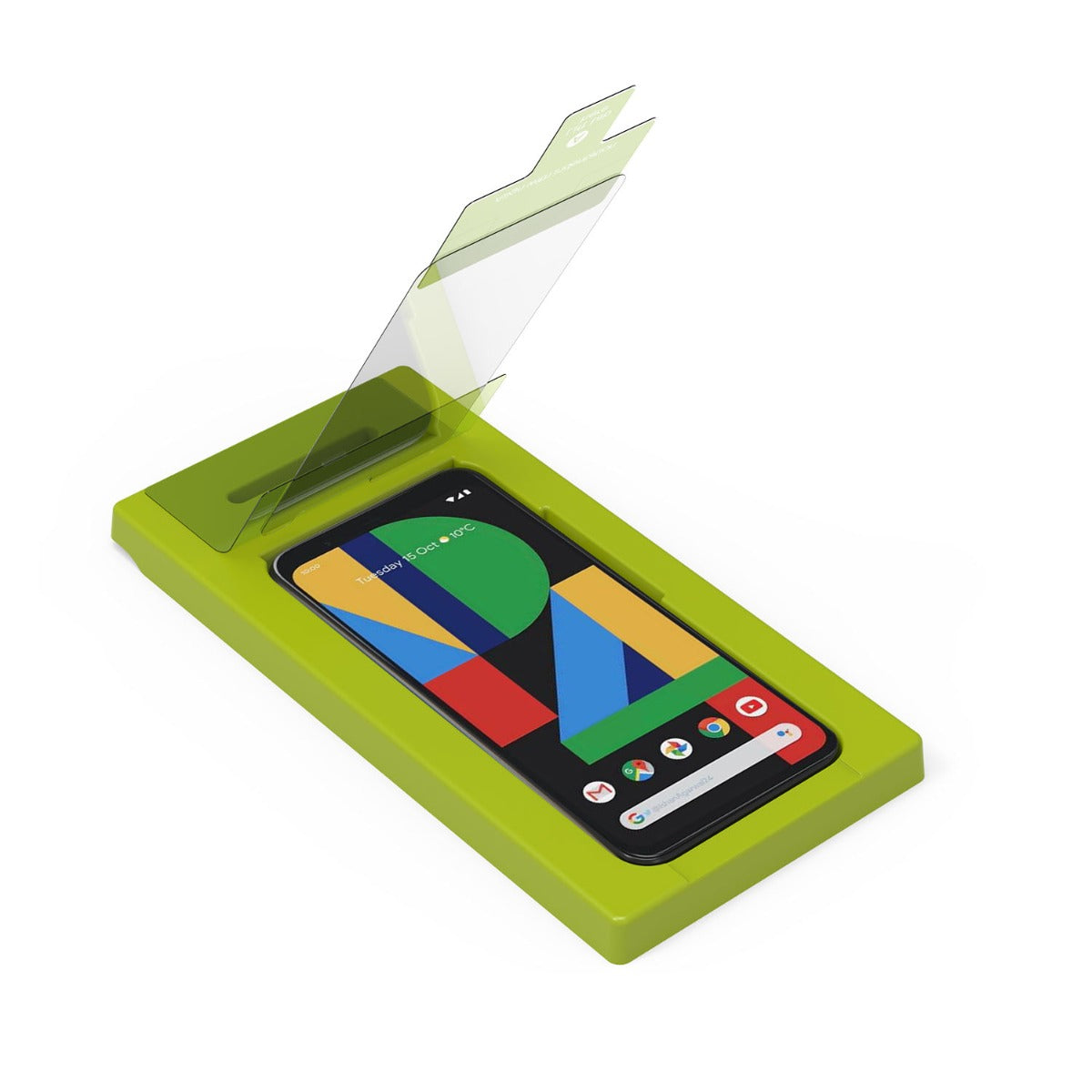 Google Pixel 4 XL High-Definition Glass Screen Protector with Alignment Tray