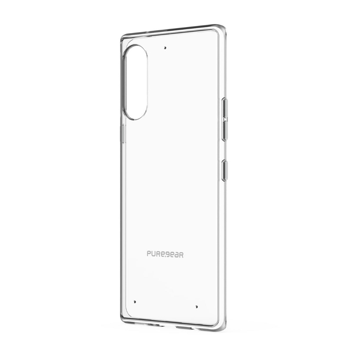 LG Velvet 5G Slim Shell Case - Clear/Clear