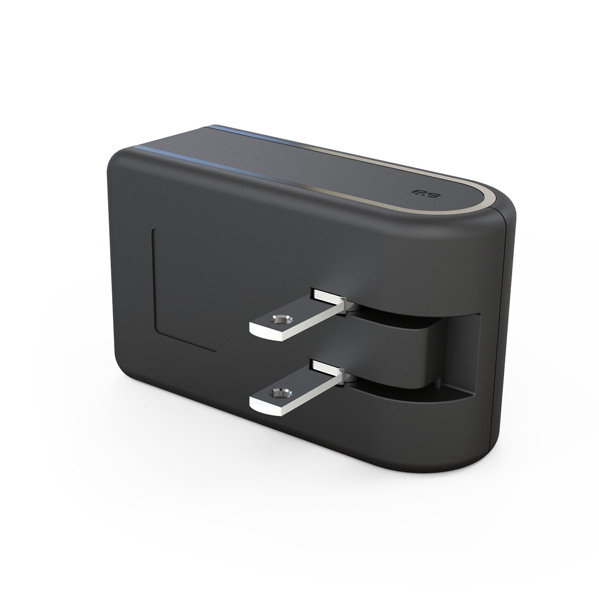 24W Universal Dual USB Wall Charger - Black