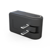 24W Universal Dual USB Wall Charger - Black