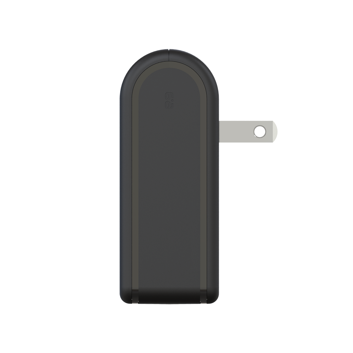 24W Universal Dual USB Wall Charger - Black