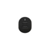24W Universal Dual USB Car Charger - Black