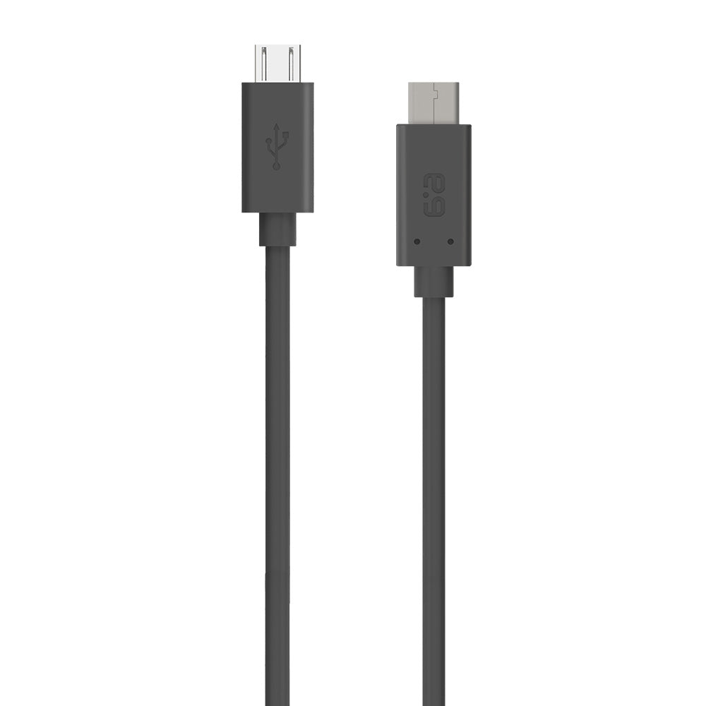 PureGear USB-C To Micro USB Cable - 4ft Charge & Sync Cable Black