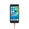 4ft Lightning to USB-A Metallic Braided Cable - Rose Gold