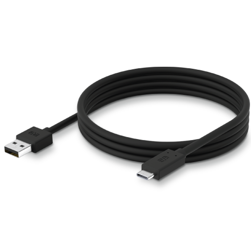 6ft USB-C to USB-A Cable - Black