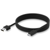 6ft USB-C to USB-A Cable - Black