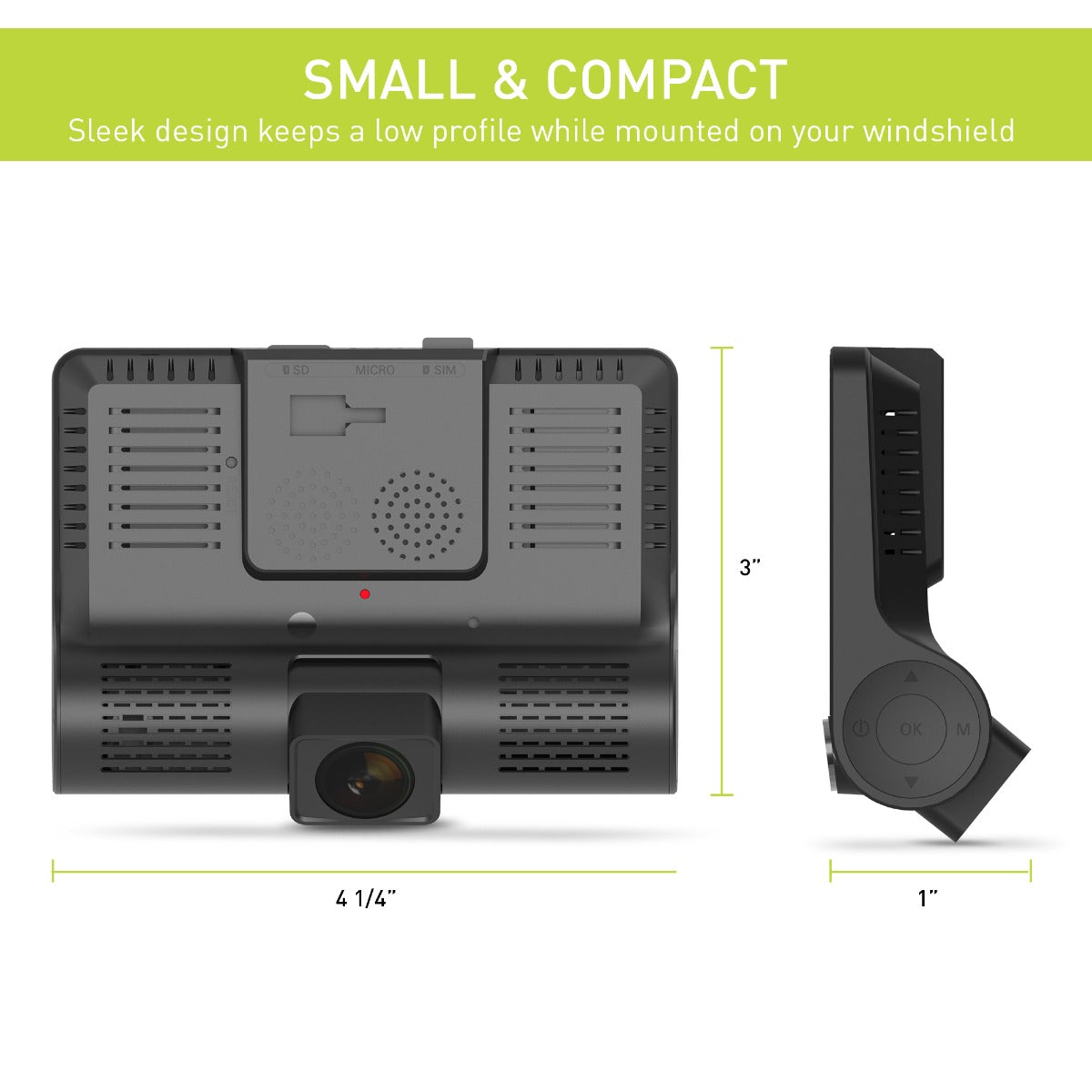 PureCam Connected Car Security System (16GB SD Card + FREE 3 Month 4G LTE Plan)