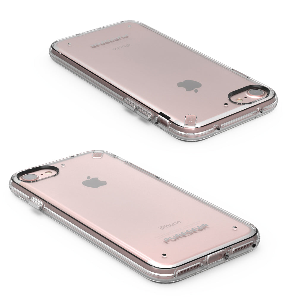 Apple iPhone SE (2020)/8/7 Slim Shell Case - Clear/Clear