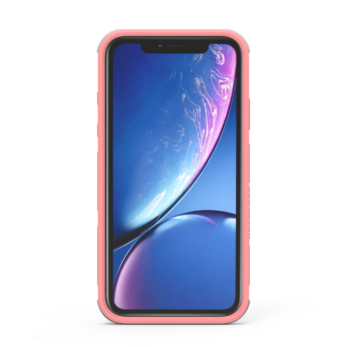Apple iPhone XR DualTek Clear - Clear/ Soft Pink