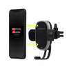 AutoGrip Wireless Car Charger Vent Mount - Black