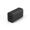 24W Universal Dual USB-A Wall Charger 5V-4.8A - Black