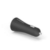 12W Single USB-A Car Charger 5V-2.4A - Black