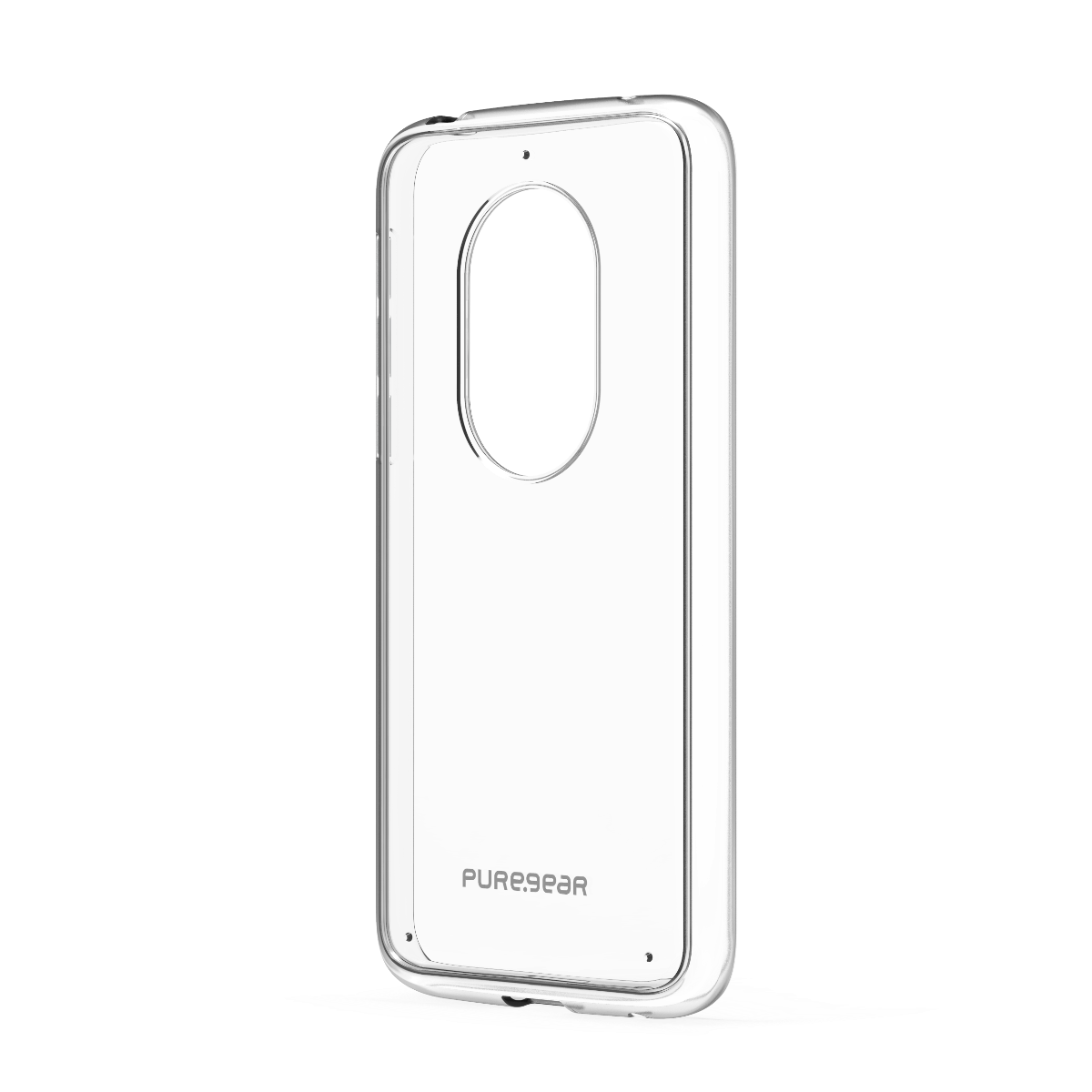 Motorola moto g7 play Slim Shell Case - Clear/Clear