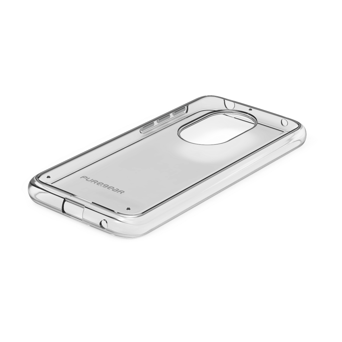 Motorola moto g7 play Slim Shell Case - Clear/Clear