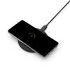 7.5W/10W Fast Wireless Charging Pad (Includes Wall Adapter) - Black