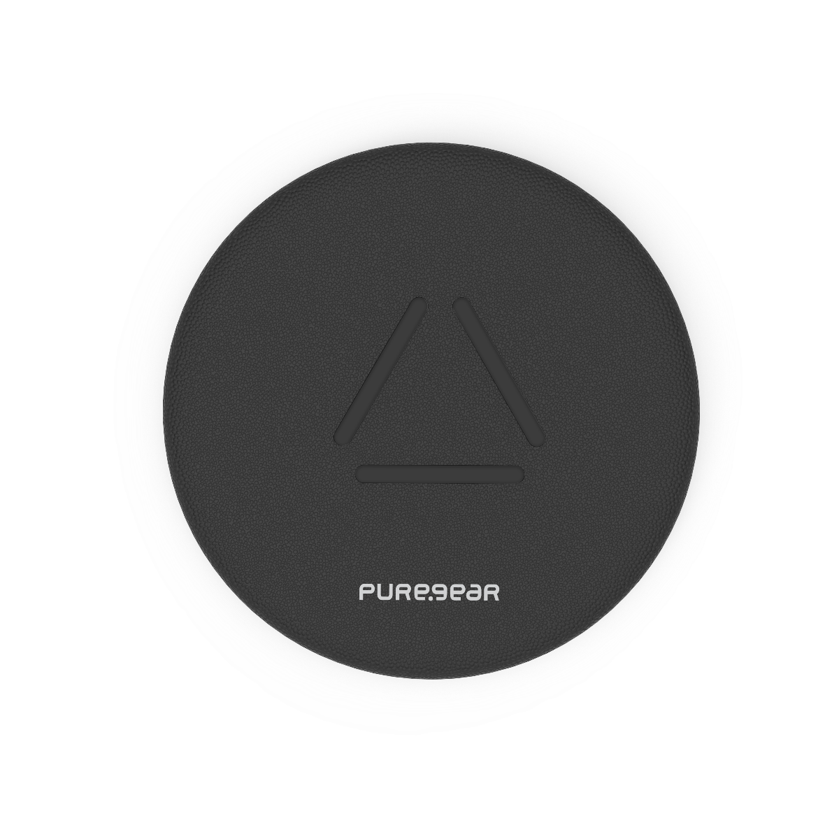 7.5W/10W Fast Wireless Charging Pad (Includes Wall Adapter) - Black