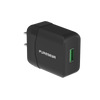7.5W/10W Fast Wireless Charging Pad (Includes Wall Adapter) - Black