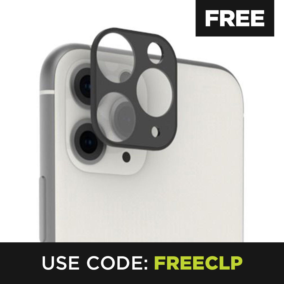 Apple iPhone 11 Pro/11 Pro Max Glass Camera Lens Protector (No Alignment Tray)