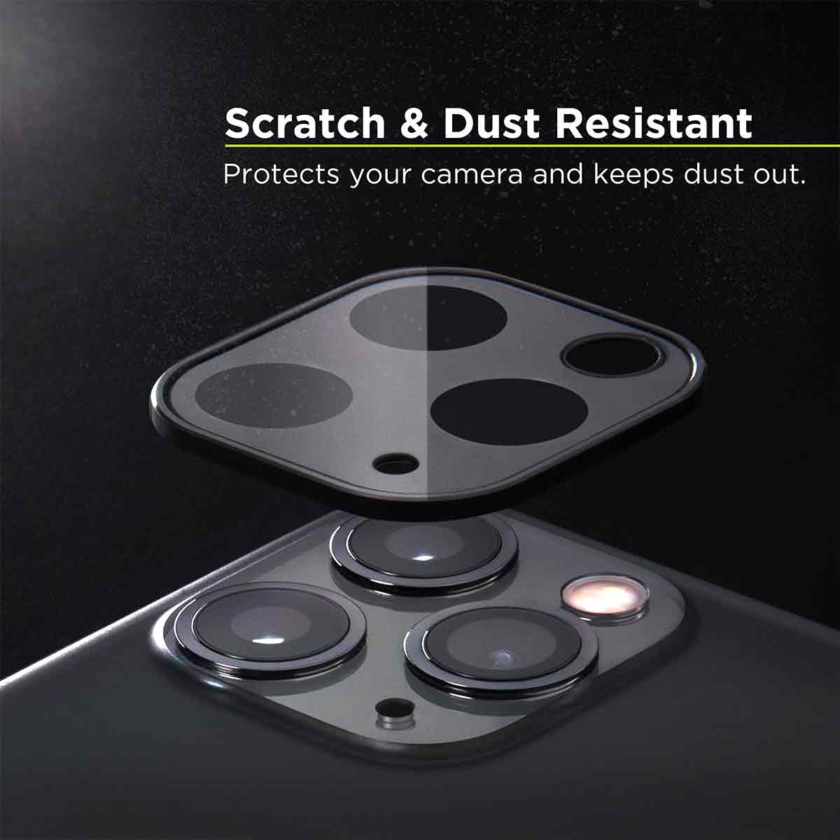 Apple iPhone 11 Pro/11 Pro Max Glass Camera Lens Protector (No Alignment Tray)