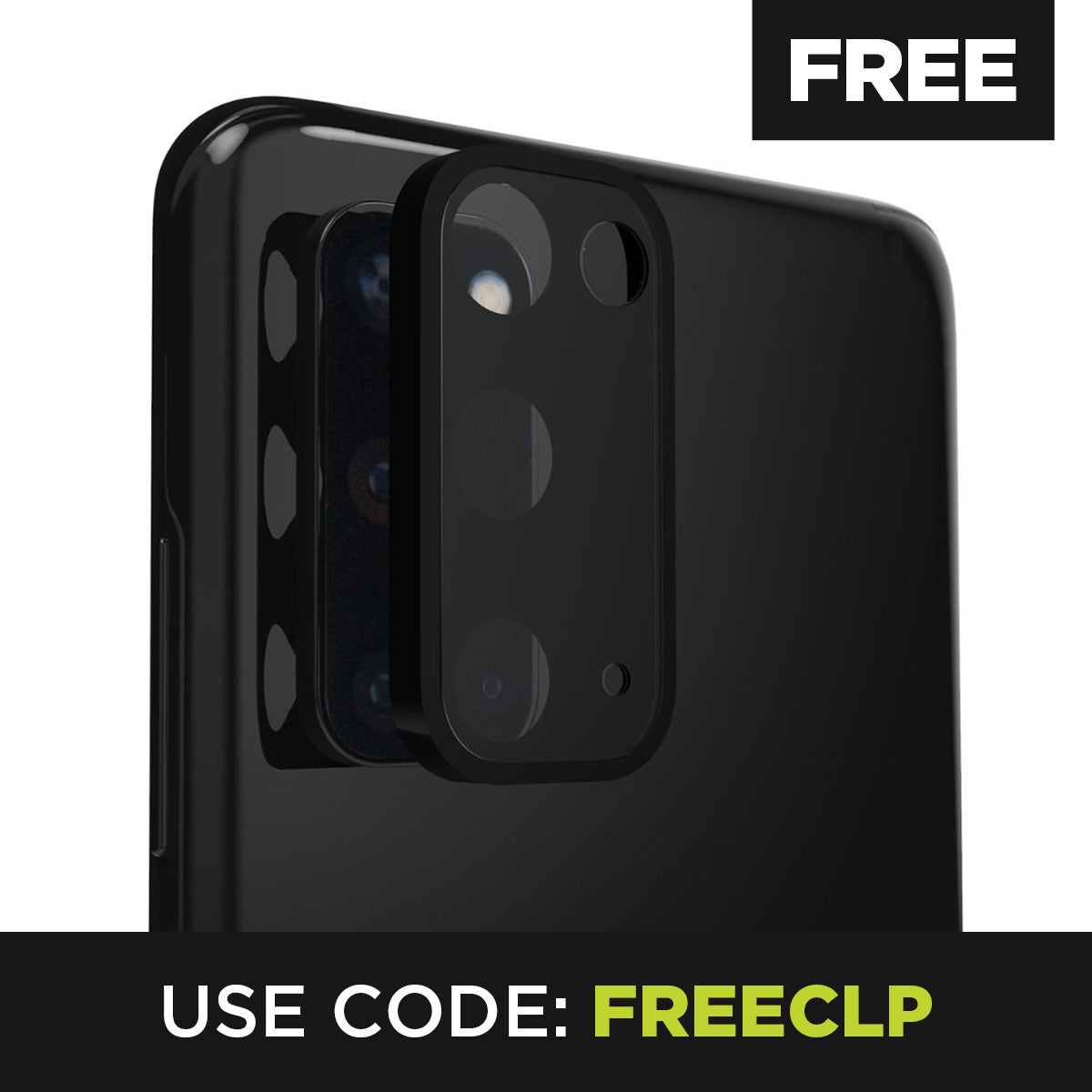 Samsung Galaxy S20+ Glass Camera Lens Protector (No Alignment Tray)