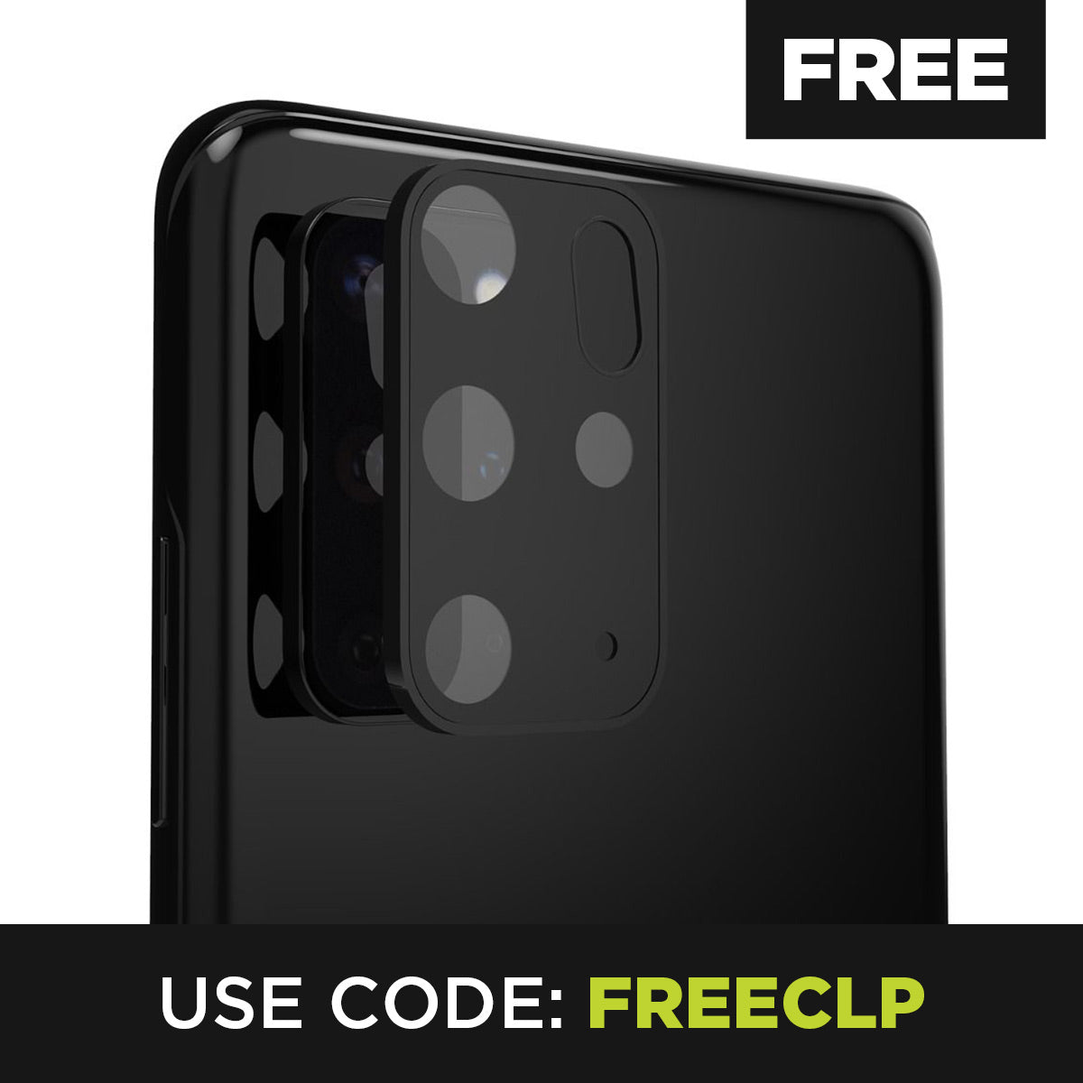 Samsung Galaxy S20+ Glass Camera Lens Protector (No Alignment Tray)