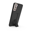 Samsung Galaxy S21+ 5G SlimStik, Antimicrobial Kickstand Case – Soft Touch Black